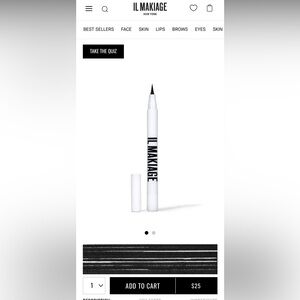 IL MAKIAGE Precision Black Eyeliner